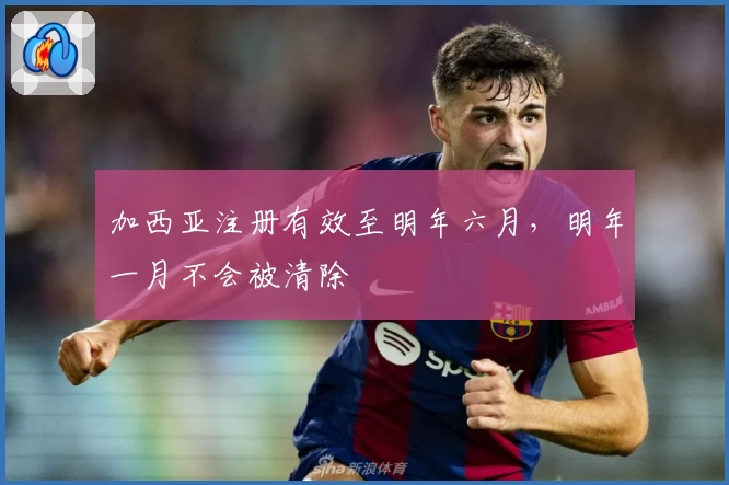 加西亚注册有效至明年六月,明年一月不会被清除