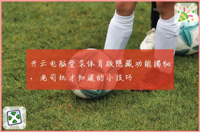 开云电脑登录体育版隐藏功能揭秘，老司机才知道的小技巧