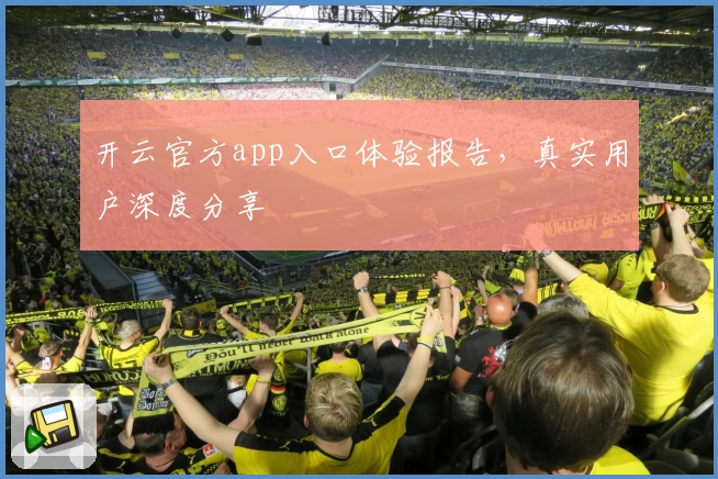 开云官方app入口体验报告，真实用户深度分享