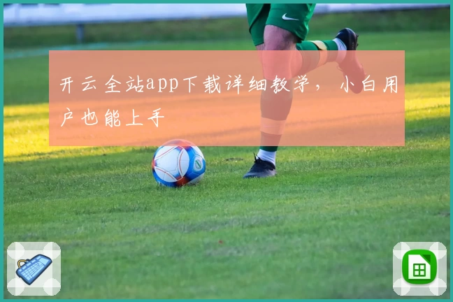 开云全站app下载详细教学，小白用户也能上手