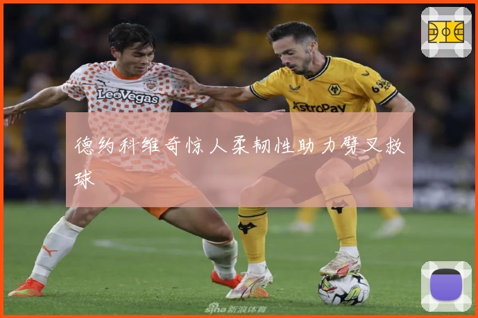 德约科维奇惊人柔韧性助力劈叉救球